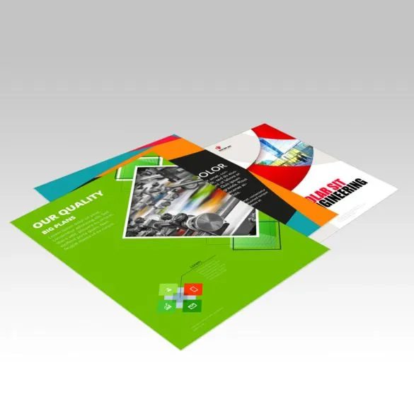 Flat Flyers Brochures (4/1, 500)